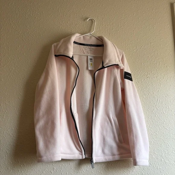 Calvin Klein Performance Light Pink Jacket - Picture 5 of 6